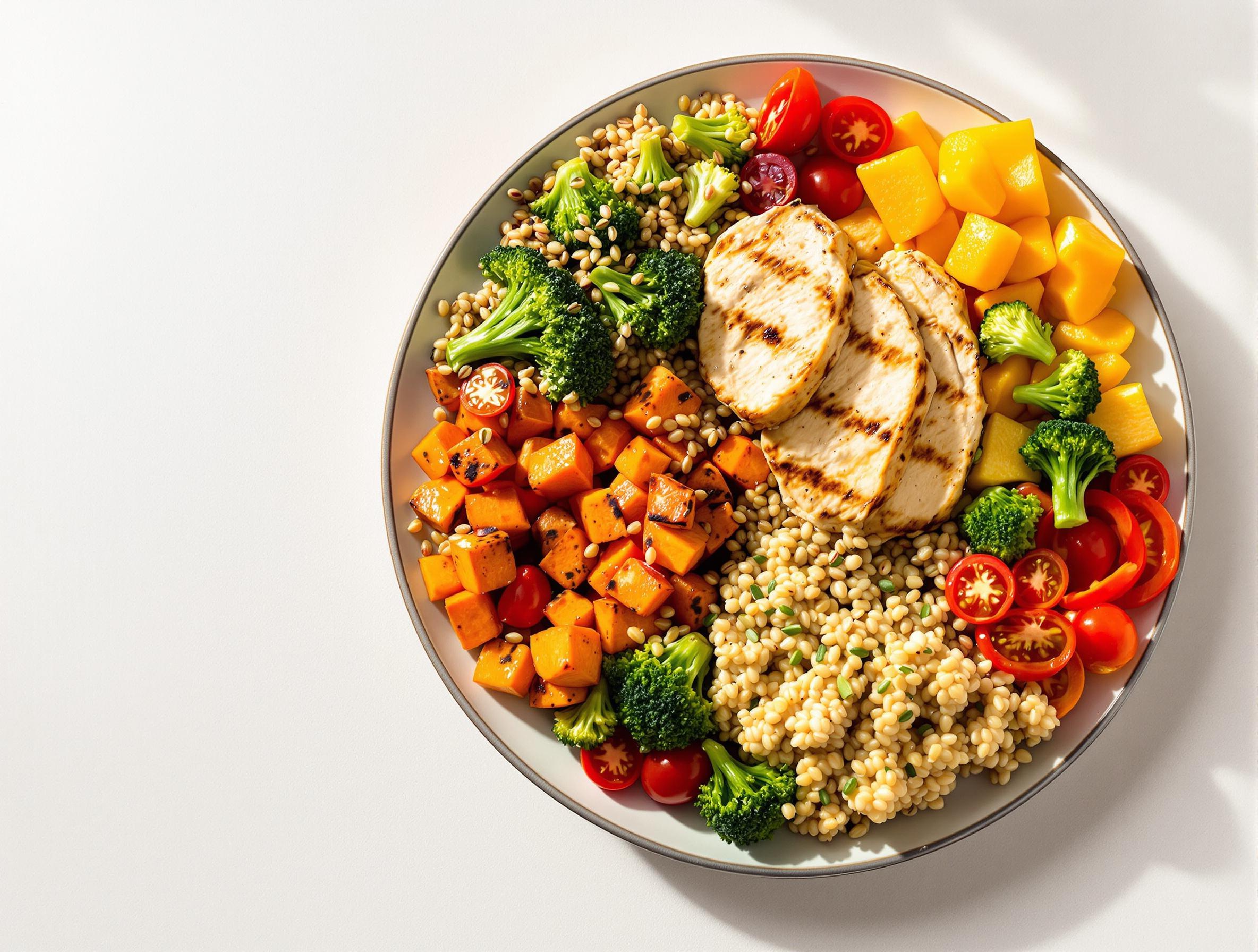 Assiette équilibrée récupération post-effort pour prévenir le surentraînement