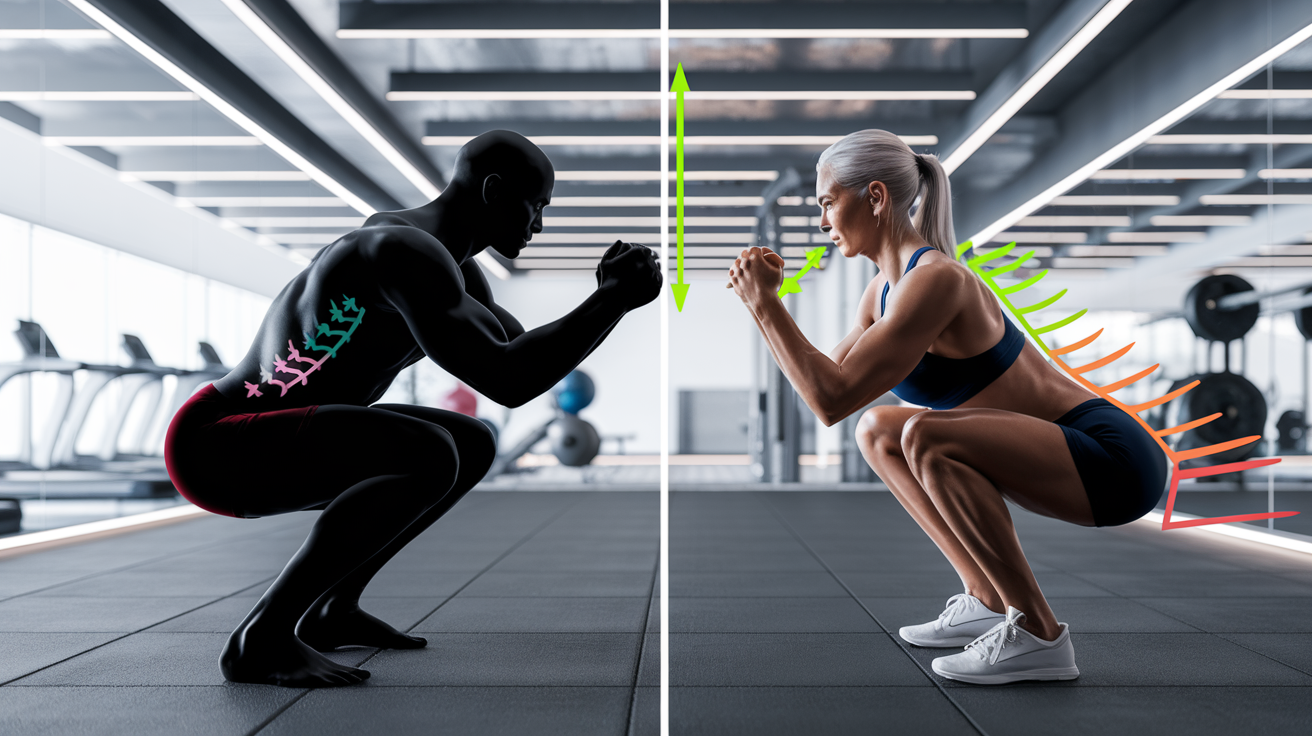 Comparatif mobilité squat