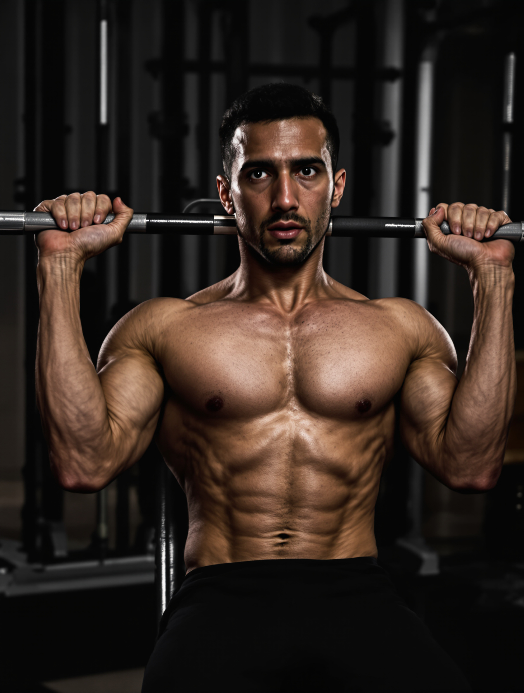 profil ectomorphe développé couché effort tension