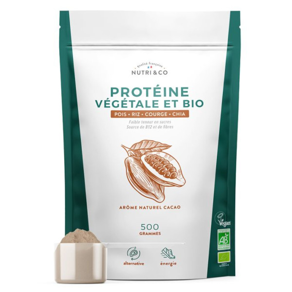 Nutri&Co Protéine vegan bio 4 sources - La plus digeste